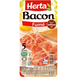 HERTA Bacon Déjeuner Fumé - 100g